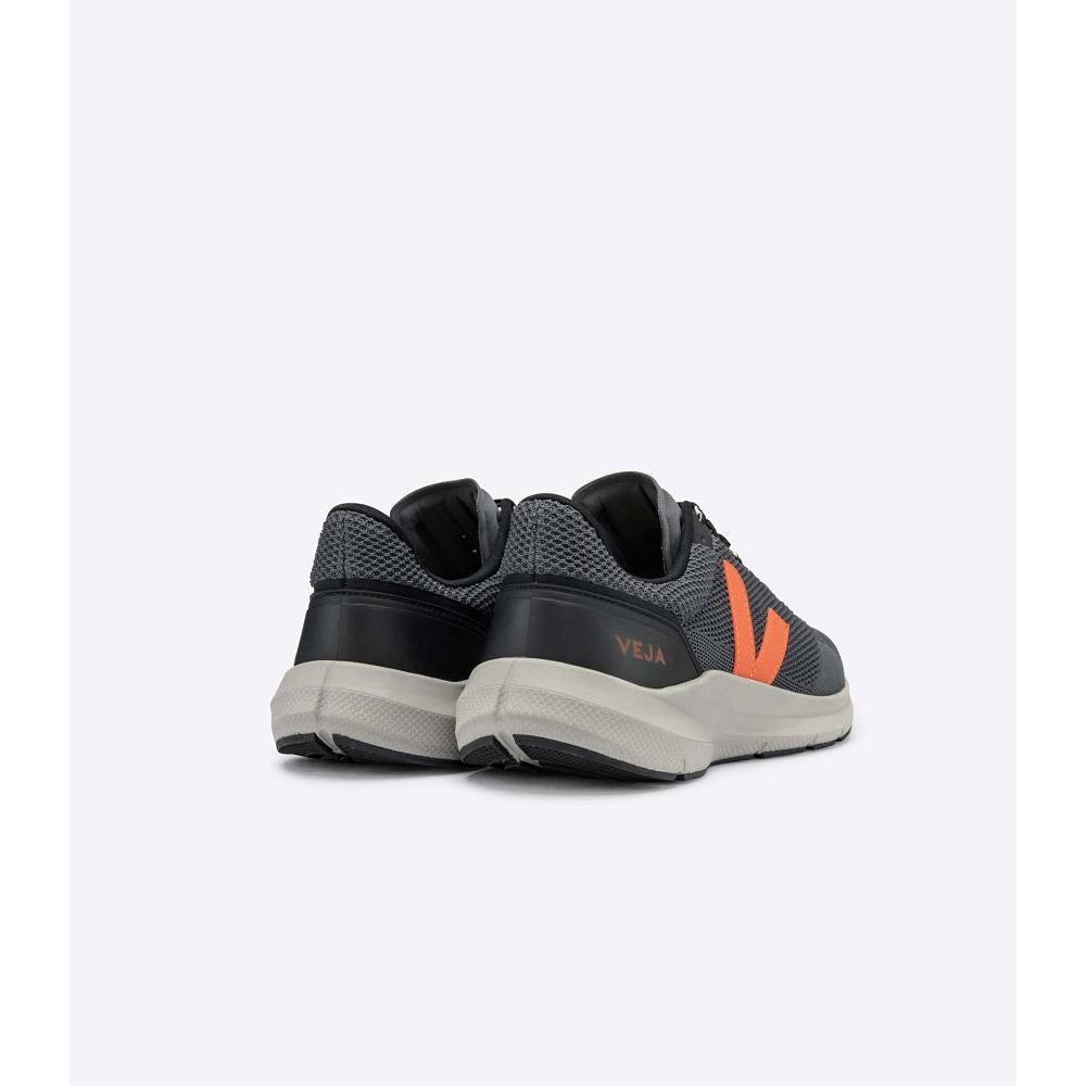 Veja MARLIN LT V KNIT Løpesko Herre Orange/Black | NO 148XYU